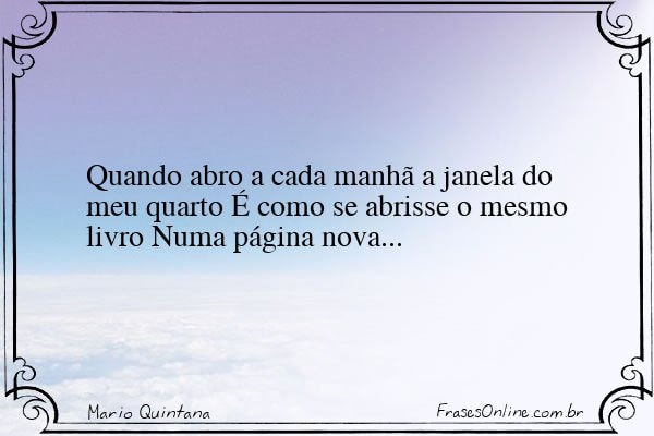 Frase de Mario Quintana