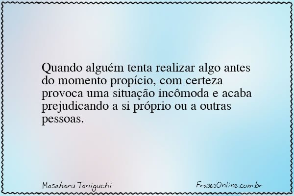 Frase de Masaharu Taniguchi