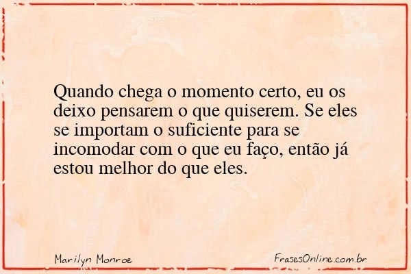 Frase de Marilyn Monroe