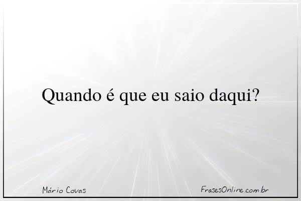 Frase de Mário Covas
