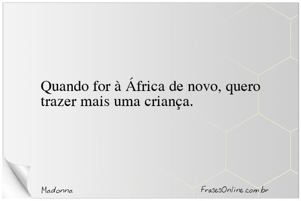 Frase de Madonna