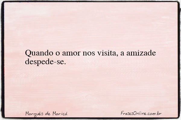 Frase de Marquês de Maricá