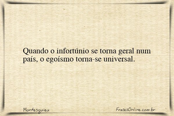 Frase de Montesquieu