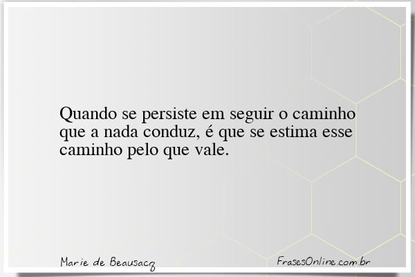 Frase de Marie de Beausacq
