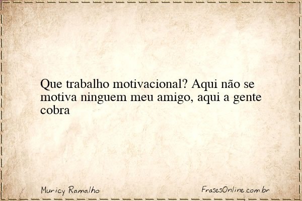 Frase de Muricy Ramalho