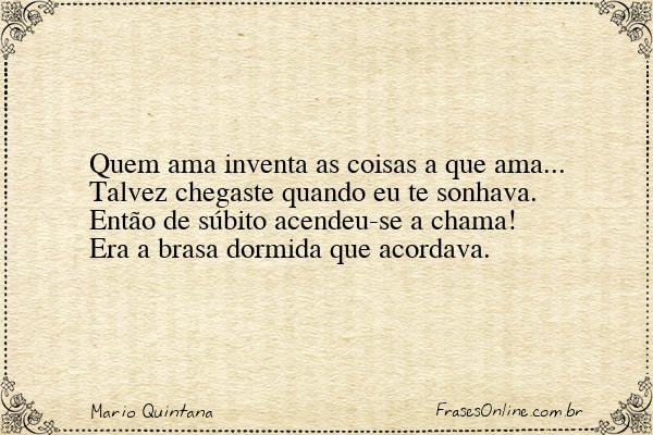 Frase de Mario Quintana