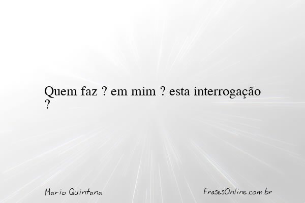 Frase de Mario Quintana