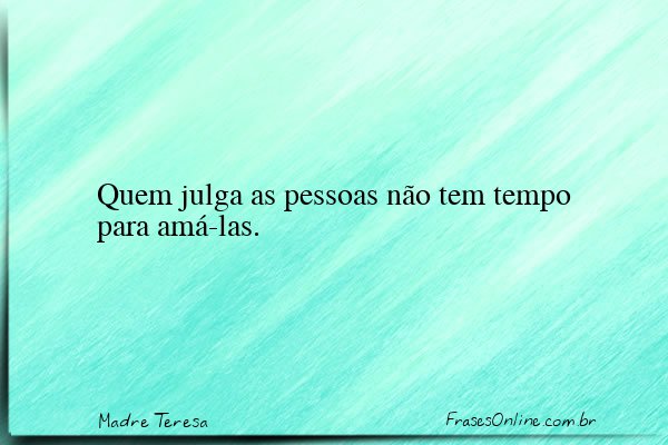 Frase de Madre Teresa