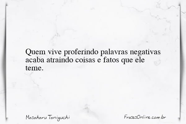 Frase de Masaharu Taniguchi