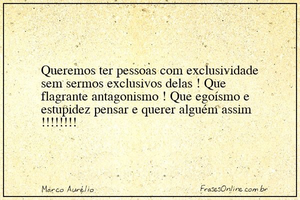 Frase de Marco Aurélio