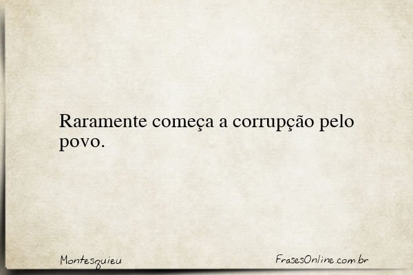 Frase de Montesquieu