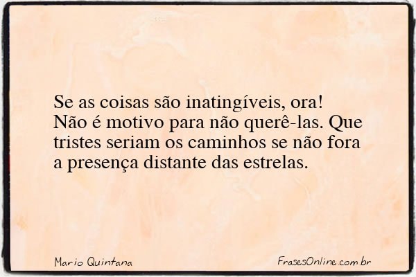Frase de Mario Quintana