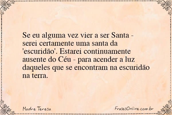 Frase de Madre Teresa