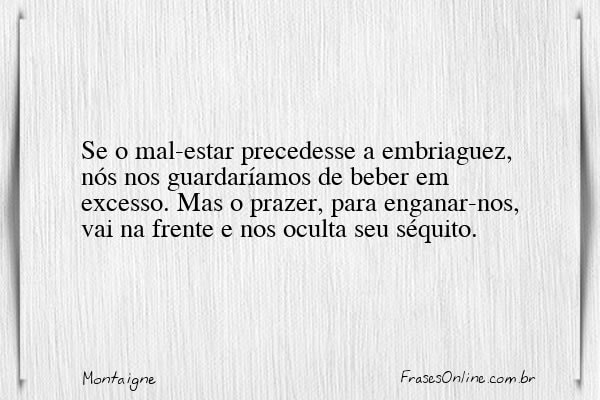 Frase de Montaigne