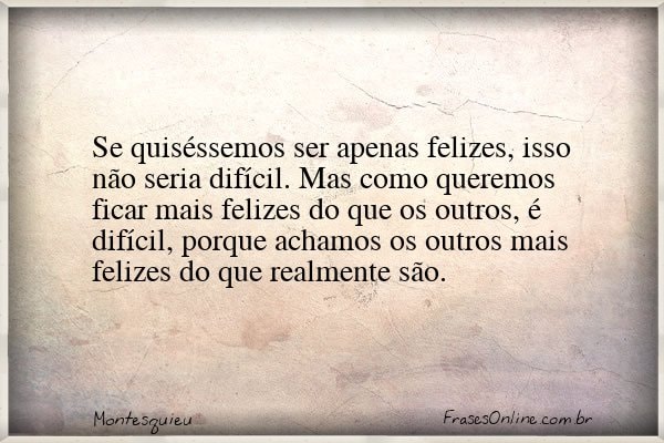 Frase de Montesquieu