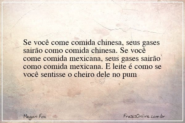 Frase de Megan Fox