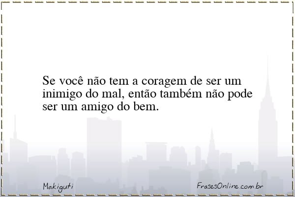 Frase de Makiguti