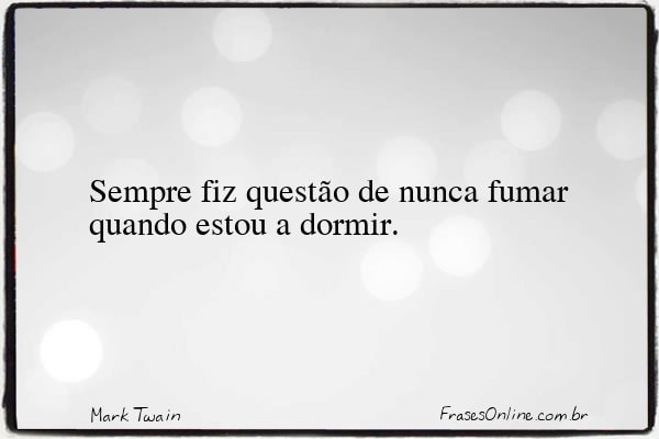 Frase de Mark Twain