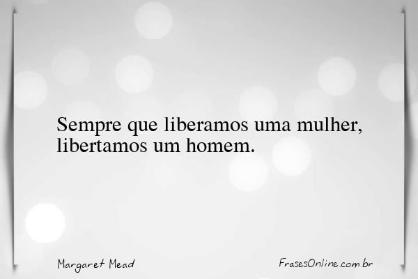 Frase de Margaret Mead
