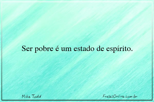 Frase de Mike Todd