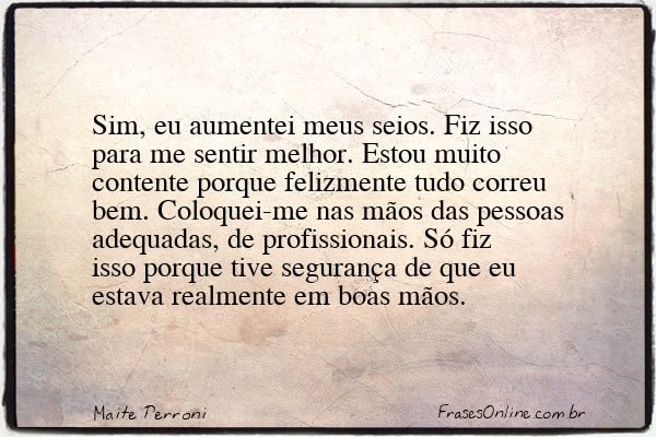 Frase de Maite Perroni