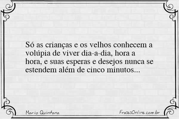 Frase de Mario Quintana