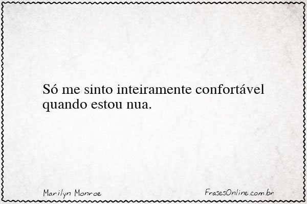 Frase de Marilyn Monroe