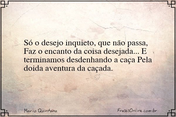 Frase de Mario Quintana