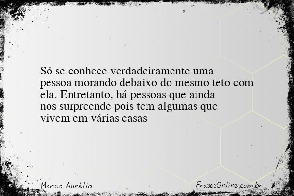 Frase de Marco Aurélio