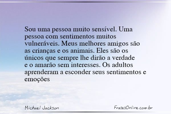 Frase de Michael Jackson