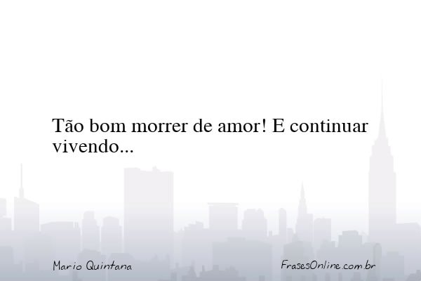 Frase de Mario Quintana