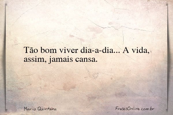 Frase de Mario Quintana