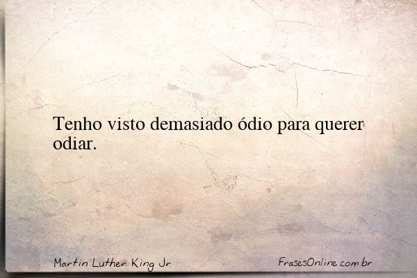 Frase de Martin Luther King Jr.