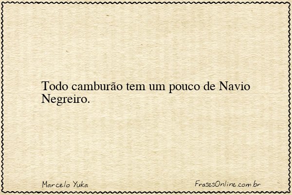 Frase de Marcelo Yuka