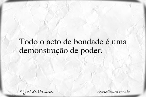 Frase de Miguel de Unamuno