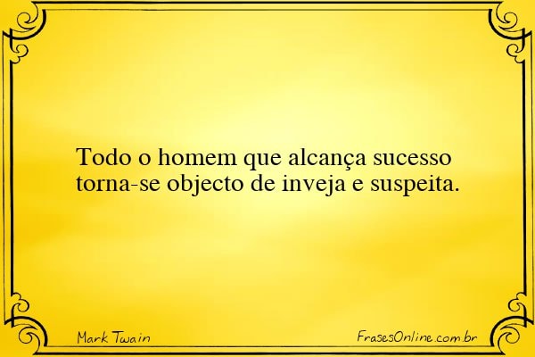 Frase de Mark Twain