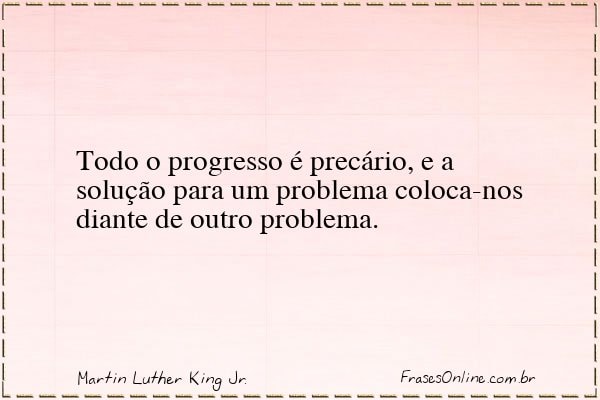 Frase de Martin Luther King Jr.