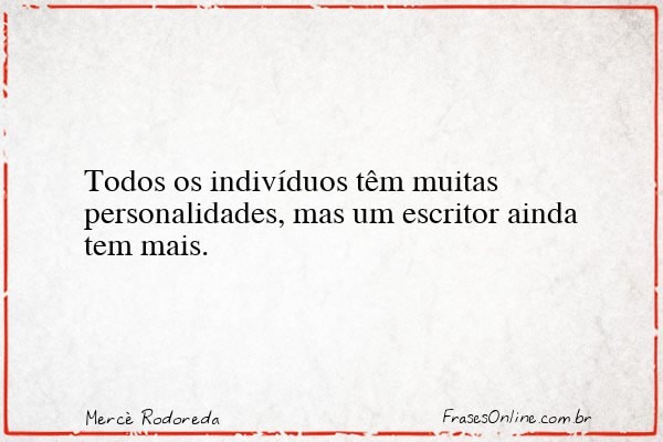 Frase de Mercè Rodoreda