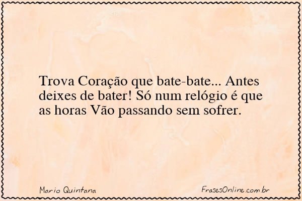Frase de Mario Quintana
