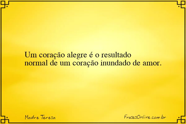 Frase de Madre Teresa