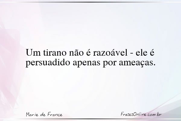 Frase de Marie de France