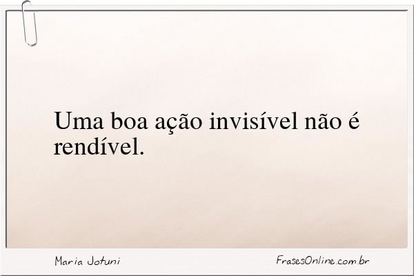 Frase de Maria Jotuni