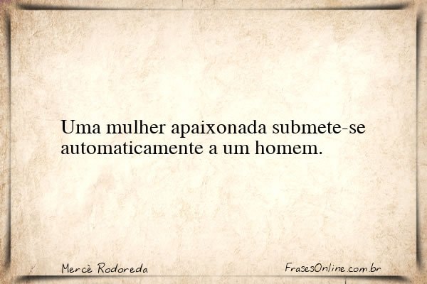 Frase de Mercè Rodoreda