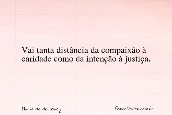 Frase de Marie de Beausacq