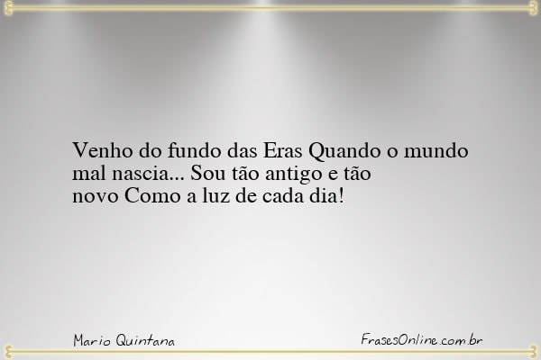 Frase de Mario Quintana