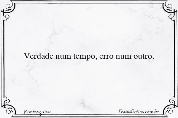 Frase de Montesquieu