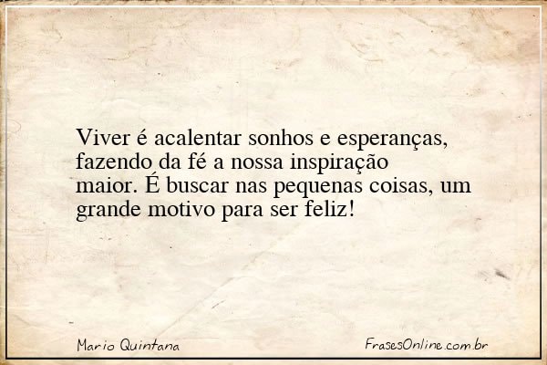 Frase de Mario Quintana