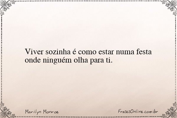 Frase de Marilyn Monroe