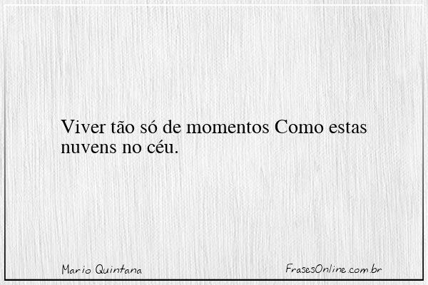 Frase de Mario Quintana