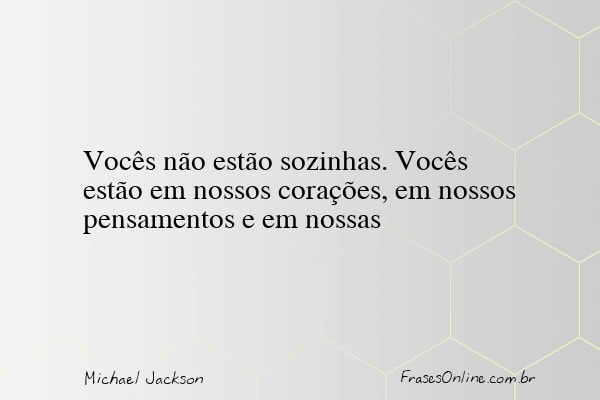 Frase de Michael Jackson